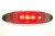 Kromad positionsljuslykta med 3xLED - 24V