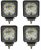 Kvadratisk arbetsbelysning i LED - 27W | 9-32V