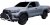 Låg frontbåge Toyota Hilux från 2020- och nyare