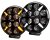 Extraljus LED Pollux9+ Gen 3 - 218 mm - 120 W | Ljusbild: Spot Beam