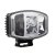 Orion+ Chrome LED-extraljus | 100W | Valbart positionsljus i vitt/orange