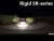 Infälld Rigid LED-ramp i frontluckan till Volvo FH4 från 2013-