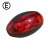 Ovalt positionsljus i LED | 12/24V 59x36x27mm
