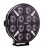 Pollux9+ Strobe | LED Extraljus med inbyggd blixtljus | 218 mm (9") - 120W