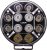 Pollux9+ Strobe | LED Extraljus med inbyggd blixtljus | 218 mm (9") - 120W