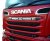 Ram i Rostfritt stål till Scania R-serie för montering av Lazer LED-Ramper