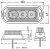 Blixtljus Respons 3xLED ECE R65 - 12-24 V
