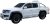 Skärmbreddare Pocket Style till Volkswagen Amarok från 2011-2016