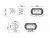 Lazer LED-ramp ST2 Evolution - 124 mm - 2068 lumen