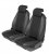 Transportbilsklädsel förar- & passagerarstol till Toyota Hilux 2006-