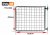 Tailgate: 65x49 cm (bxh)