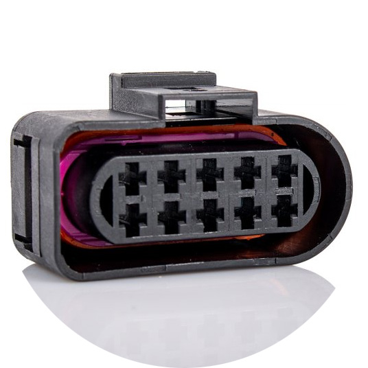 Lösa 10-poliga kontaktstycken, för dig som önskar kontaktera själv