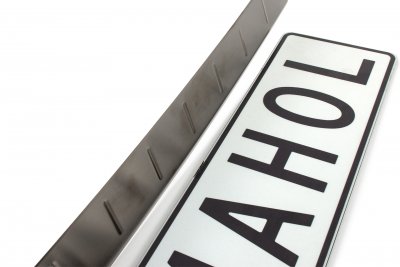 Exempelbild: Lastskydd till Ford Custom från 2023- | Gun Metal Black Borstad - Mattsvart