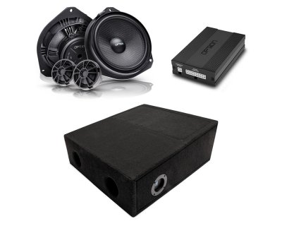 Högtalarpaket till Peugeot Boxer från 2006-2024 | Ljudpaket | Högtalare/DSP/Bas (ROCK-2) + Ljuddämpning