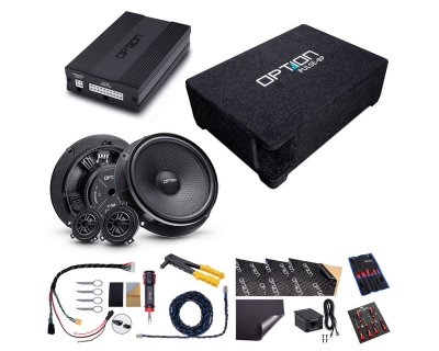 Högtalarpaket till Volkswagen Polo från 2018- | Ljudpaket | Högtalare bak | Ljuddämpare | DSP | Baslåda