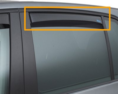 Vindavvisare till Citroen C3 från 2024- | Bakdörrar