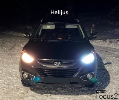 LED Strålkastarlampor Xtreme Focus 2 - Samma perfekta ljusbild, snäppet mer styrka