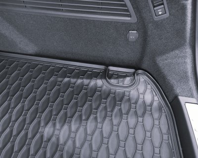 Bagagerumsmatta till Audi A6 från 2025- | Modellanpassade | Slitstarkt gummi