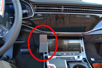 Mobilhållare Audi Q7 från 2015-