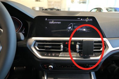 Mobilhållare 3-serie (BMW) från 2020-2022