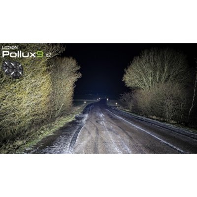 Pollux9+ Gen 2 LED Extraljus 218 mm (9") - 120W