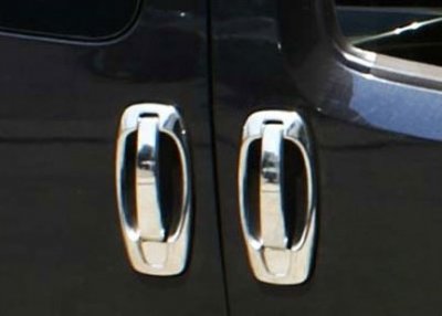 Dörrhandtag heltäckande i Rostfritt stål till Peugeot Bipper 2008-