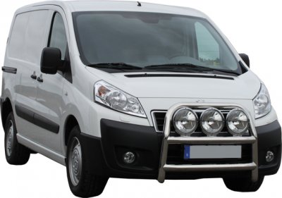 Fiat Scudo 2007- - Frontbåge för montering av extraljus.