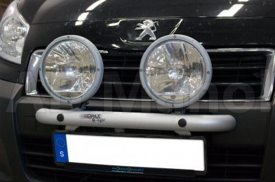 Extraljusfäste i Aluminium till Citroën Jumpy 2007-2015