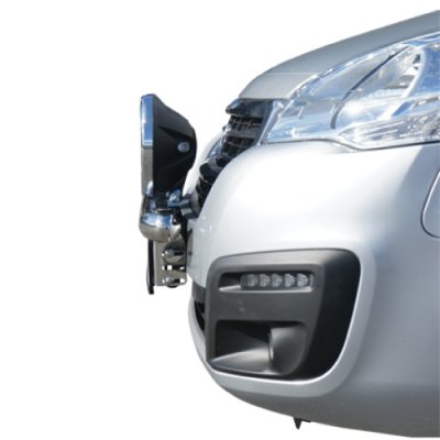 Extraljusfäste i Rostfritt stål till Citroën Berlingo 2016-