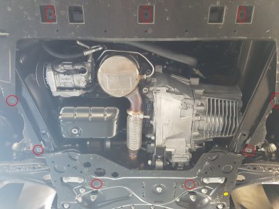 Monteringspunkter för Hasplåt till Peugeot Rifter