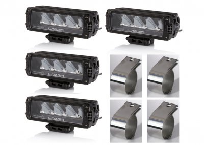 Komplett extraljuspaket inkl. montering - Lazer Light Triple-R 750