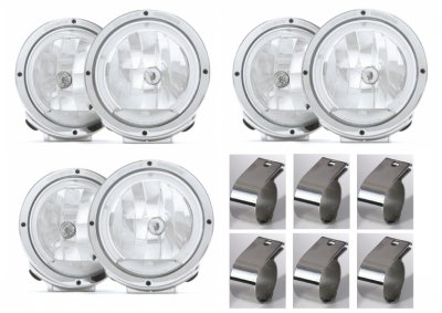 Komplett extraljuspaket inkl. montering - Hella Luminator Chrome