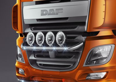 Frontbåge i Rostfritt stål till DAF XF106