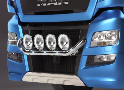 Frontbåge i Rostfritt stål till MAN TGX TGS