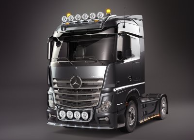 Frontbåge i Rostfritt stål till Mercedes Actros / Arocs