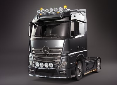 Frontbåge i Rostfritt stål till Mercedes Actros / Arocs