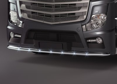 Frontrör i Rostfritt stål till MB Actros MP4 2500mm
