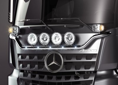 Plogbåge i Rostfritt stål till Mercedes Arocs