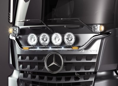 Plogbåge i Rostfritt stål till Mercedes Arocs