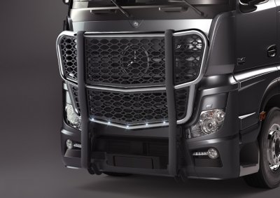 Frontskydd i ABS-plast till Mercedes-Benz Actros