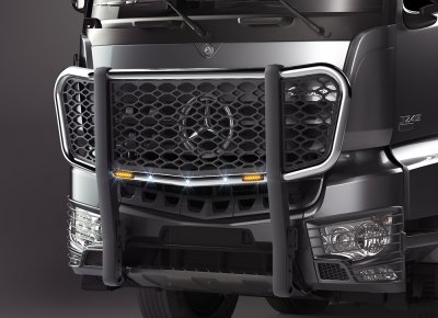 Frontskydd i ABS-plast till Mercedes-Benz Arocs