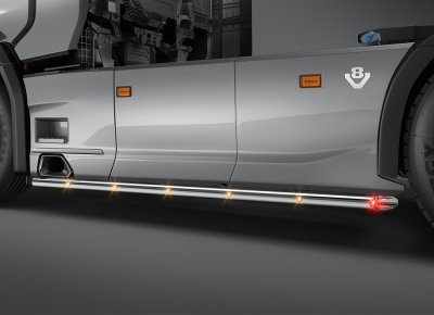 Sidorör i Rostfritt stål till Scania C20