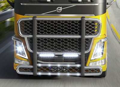 Frontskydd i ABS-plast till Volvo FH4/FM4