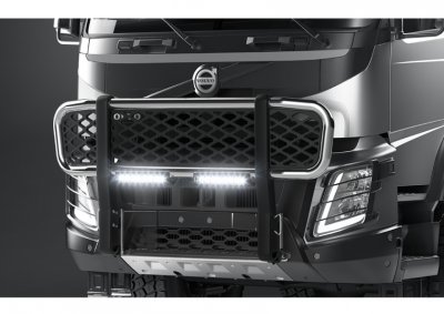 Frontskydd i ABS-plast till Volvo FMX