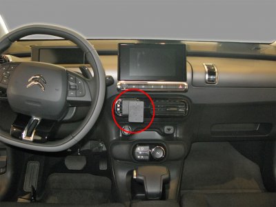 Mobilhållare till Citroën C4 Cactus från 2014-