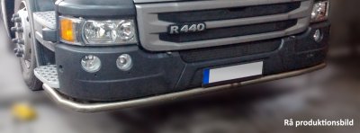 Frontrör i Rostfritt stål till Scania R-serien (2004-2016)
