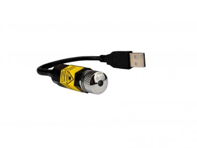 USB Stjärnprojektor - Stjärnhimmel i rött/lila
