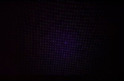 USB Stjärnprojektor - Stjärnhimmel i rött/lila