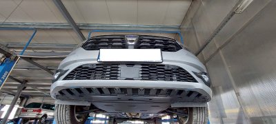 Hasplåt till Dacia Jogger, 2022-