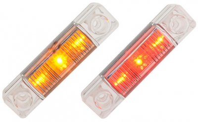Positionsljus med 3xLED 12V/24V